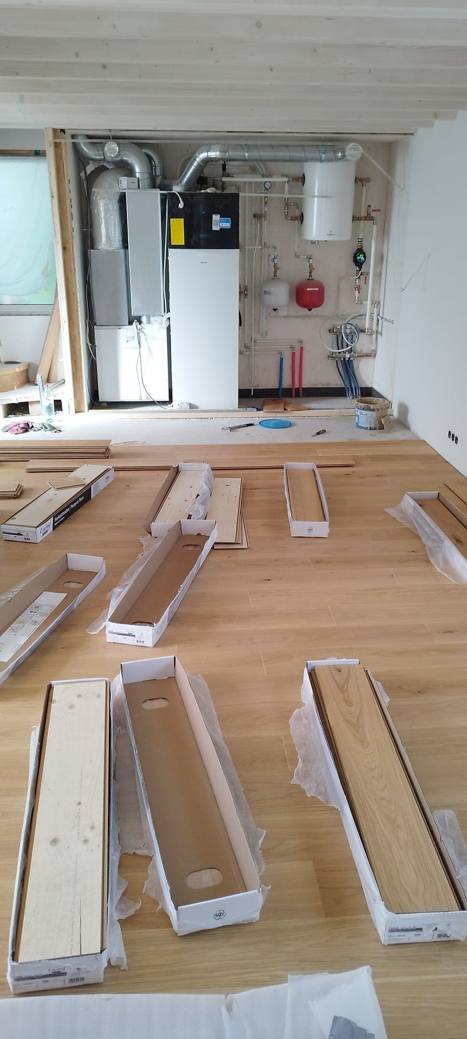 Parketi paigaldamine liimiga